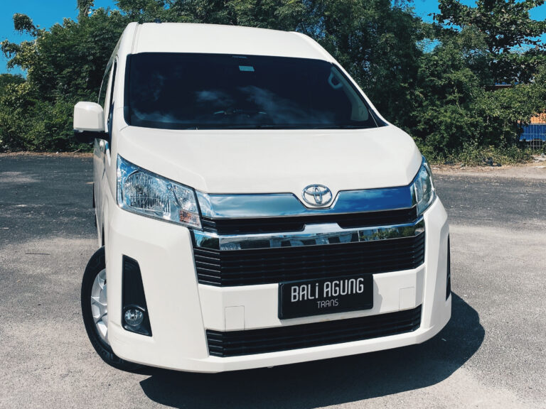 sewa hiace bali di bali agung trans