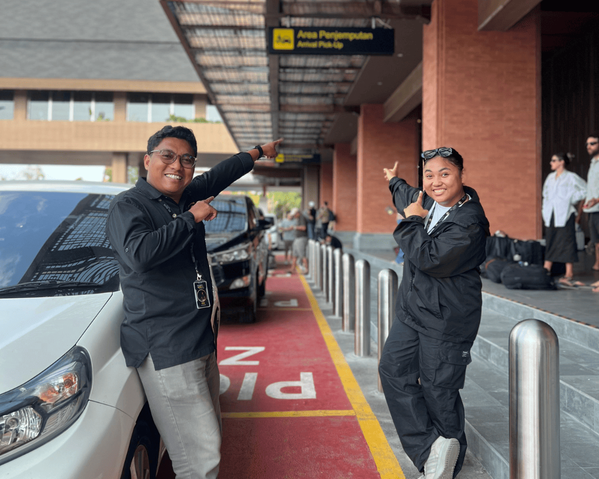 Area Penjemputan Baru Bandara Ngurah Rai | New Pickup Area at Ngurah Rai Airport