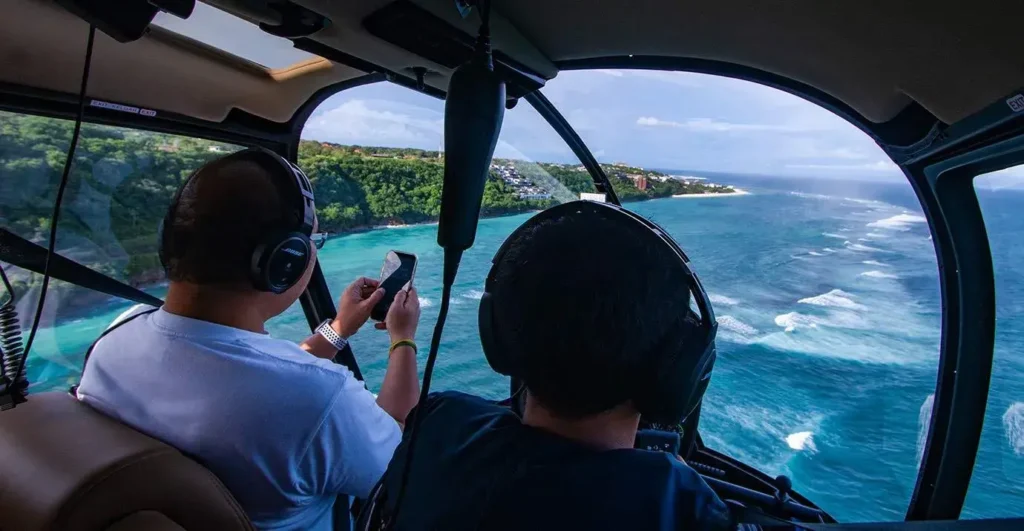 Bali Helicopter Tour with Private Car